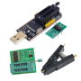 Combo Programador Usb Ch341a + Adp TTL 1.8V  + Pinza