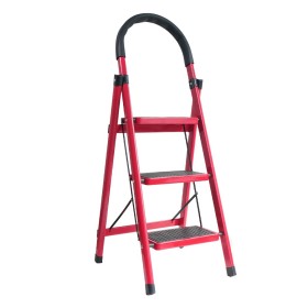 Escalera Plegable Doméstica 3  Escalones Acero