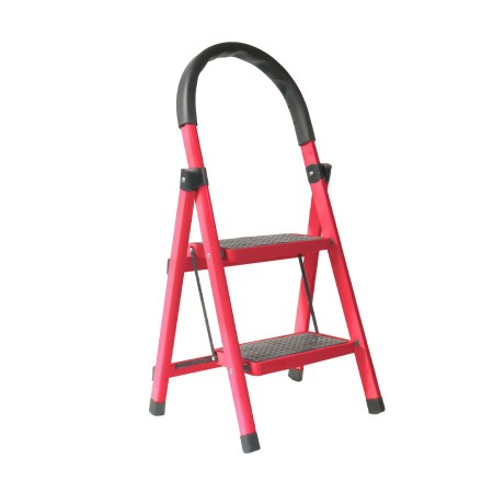 Escalera Plegable Doméstica 2 Escalones Acero