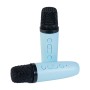 Parlante Bluetooth Portátil Karaoke con 2 Micrófonos