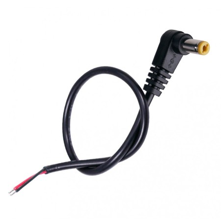 Cable de alimentacion con Plug 5.5 x 2.1mm tipo L