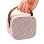Parlante Bluetooth Portátil Karaoke con 2 Micrófonos