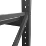 Estanteria Metálica tipo rack 250x80x150cm 4 niveles 8 estantes 500KG