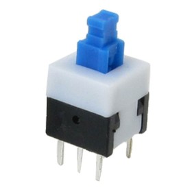 Boton interruptor 6 pines con  Retención