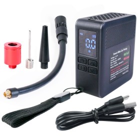 Mini Inflador Compresor Eléctrico De Bicicleta 150 Psi
