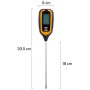 Medidor de Ph Digital para Suelo 4 en 1