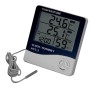 Reloj medidor de humedad y temperatura con sonda
