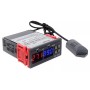 Termostato Digital Doble Sensor Temperatura y Humedad 12V