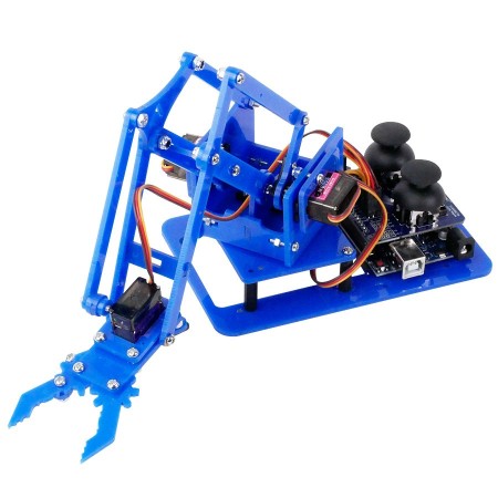 Kit Brazo robot joystick basado en arduino UNO