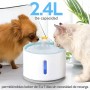 Bebedero fuente para mascotas agua recirculante