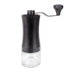 Molinillo de Café Manual Acero Inoxidable y Vidrio