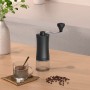 Molinillo de Café Manual Acero Inoxidable y Vidrio