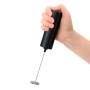 Mini batidor espumador eléctrico acero inoxidable