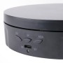 Plataforma giratoria para fotografía y exposición 15cm diámetro