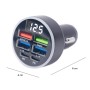 Cargador USB para autos 6 Puertos