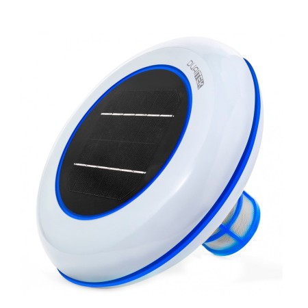 Ionizador purificador solar para agua de pileta