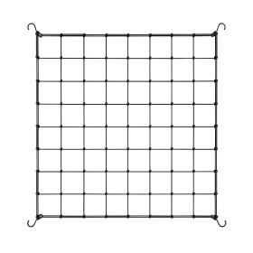 Red Elástica con Ganchos para Cultivo 80x80 cm