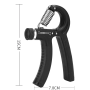 Fortalecedor de Mano y Antebrazo Regulable 5–60 kg Ergonómico