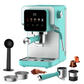 Máquina De Café Panel Táctil Espresso 15 Bares 1.2L Filtro y Cápsulas