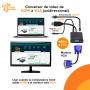 Conversor HDMI a VGA con audio y activo