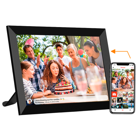 Portarretratos Digital 10.1" WiFi 32GB App FRAMEO