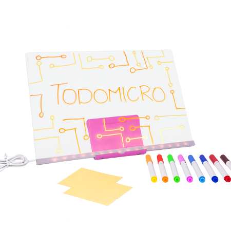 Pizarra Mágica con Luz LED 30x20 cm