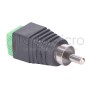 Adaptador tipo plug Macho 2.1x5.5 a bornera