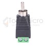 Adaptador tipo plug Macho 2.1x5.5 a bornera