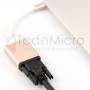 Conversor USB C 3.1 a VGA hembra
