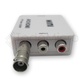 Conversor Bnc A Hdmi Para Camara De Seguridad, Cctv