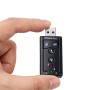 Placa De Sonido Usb Externa Audio 7.1 Surround 3d P/notebook