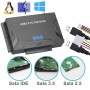Adaptador USB 3.0 a SATA e IDE para discos de 2.5 y 3.5