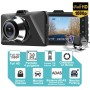 Camara para tablero de auto dashcam 1080p camara trasera g-sensor y deteccion de movimiento