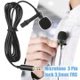 Microfono corbatero 3 pin para telefonos, camaras y PC