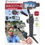 Kit Gimbal Zhiyun Smooth 4 + Microfono boya MM1 + Adaptador camara + Adaptador USB + Soporte