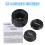 Lente Yongnuo Nikon 50mm Gran Apertura 1.8 MF AF