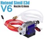 Hotend Simil E3d Ptfe Extrusor 1.75mm Impresora 3d