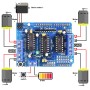 Controlador de motores L293D para Arduino Uno / Mega