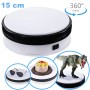 Plataforma giratoria para fotografia y exposicion 15cm diametro