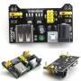 Adaptador de alimentacion para protoboard
