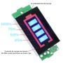 Modulo indicador de carga de bateria de litio 12.6V