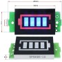 Modulo indicador de carga de bateria de litio 12.6V