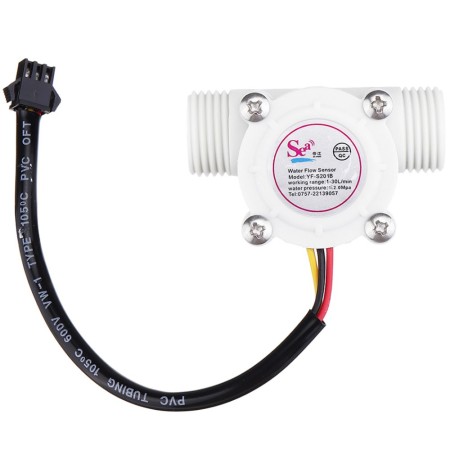 Caudalimetro Sensor Flujo 1 a  30L/min YF-S201
