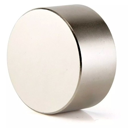 Iman de neodimio cilindrico 20x6mm