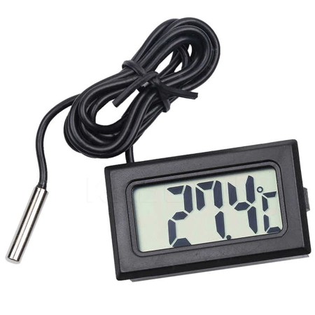 Termómetro de panel con sonda de medición