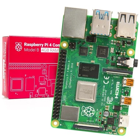 Raspberry PI 4 B 4GB - Placa de desarrollo