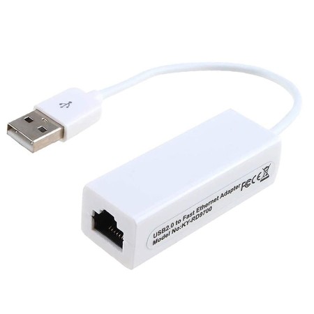 Placa De Red Externa Usb A Ethernet 10/100mbps