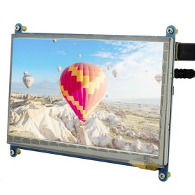 Pantalla Tactil Raspberry Pi Lcd Touch 7 1024 x 600 HDMI