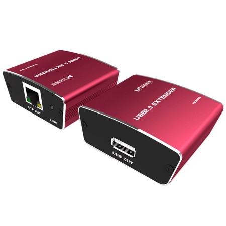 Extensor USB 2.0 por UTP activo hasta 100m