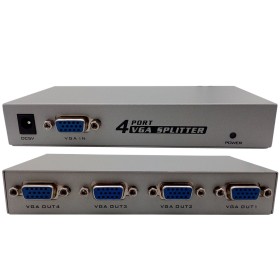 Splitter VGA 4 puertos Activos